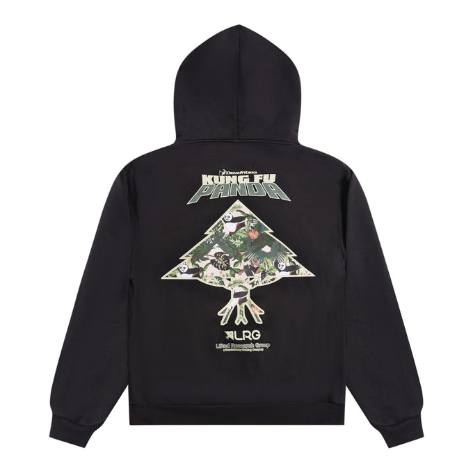 BIG NATURES PEACE HOODIE - BLACK