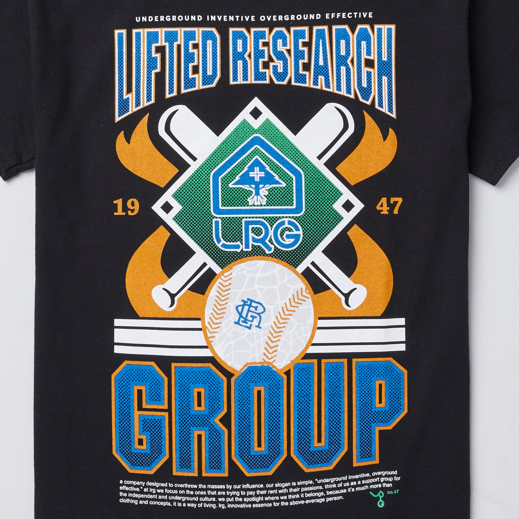 LRG LIFTED SERIES TEE BLACK LRG Clothing