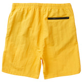 TURNOVER WOVEN SHORTS - YELLOW GOLD