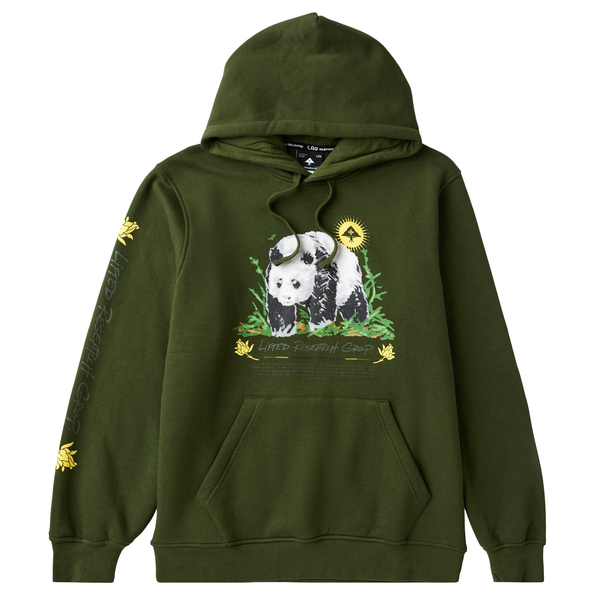 LRG BAMBOO BRUSH PULLOVER HOODIE - DARK OLIVE | LRG Clothing
