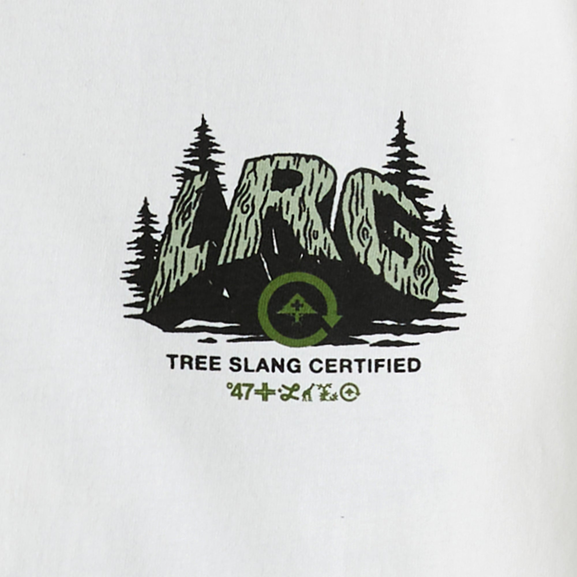 PANDA SQUATCH TEE - WHITE | LRG Clothing