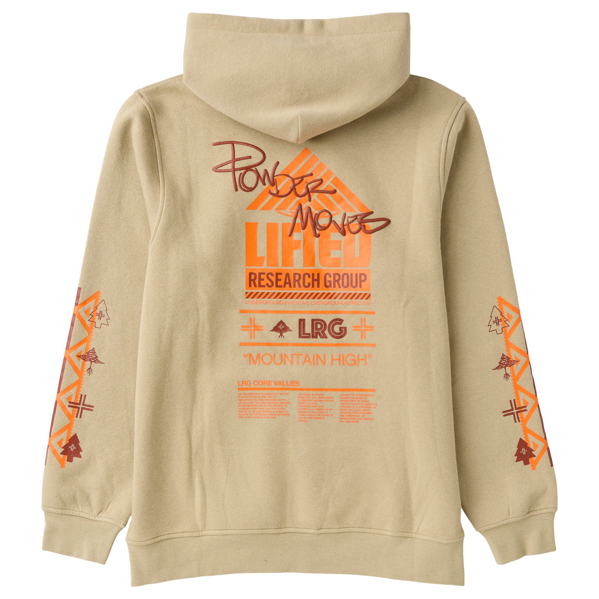 RIELLE riche／Logo Sweat Pullover Rice Owls Script Navy Hoodie | CHARLIE HUSTLE