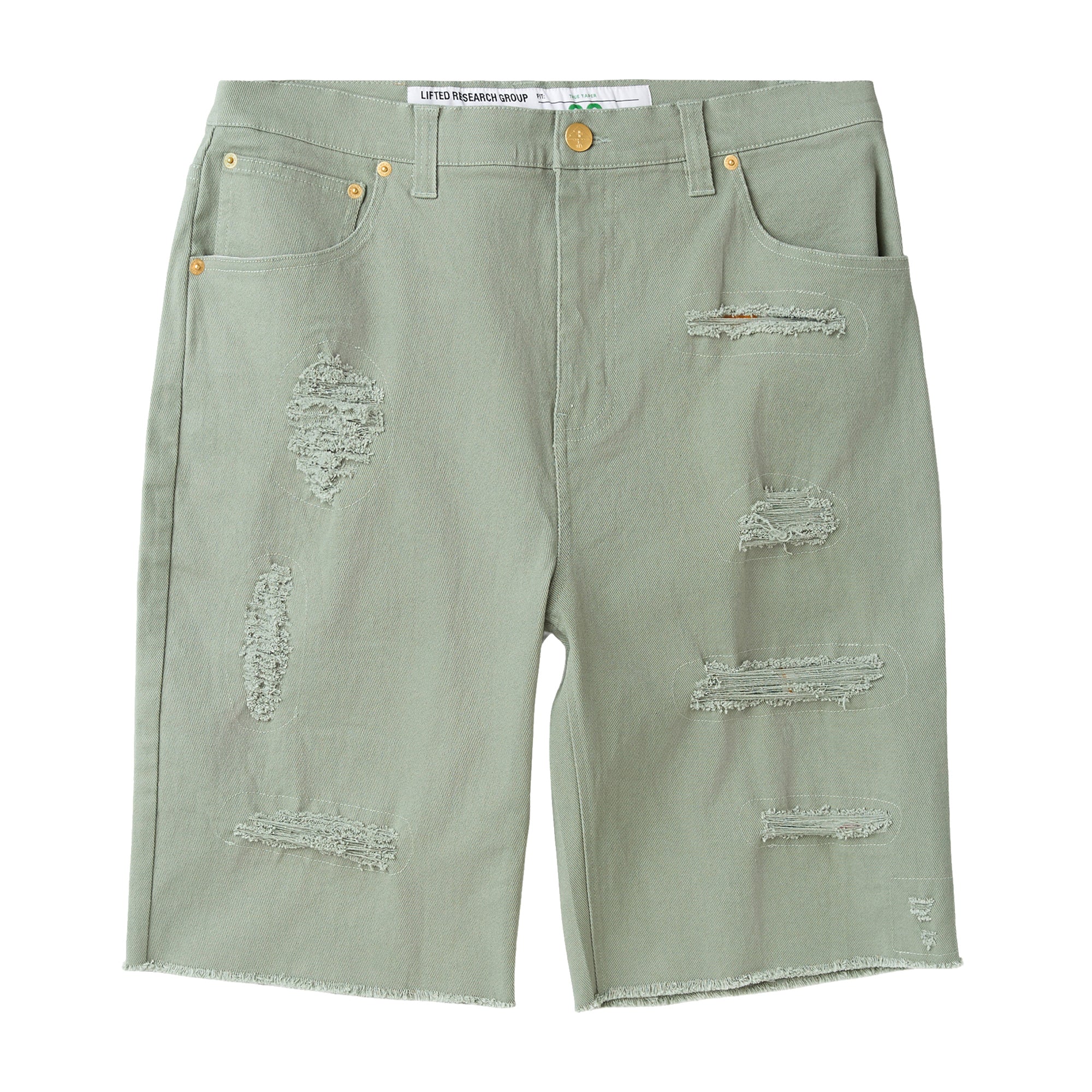 TRIPICAL RIPPER DENIM SHORT - SAGE | LRG Clothing
