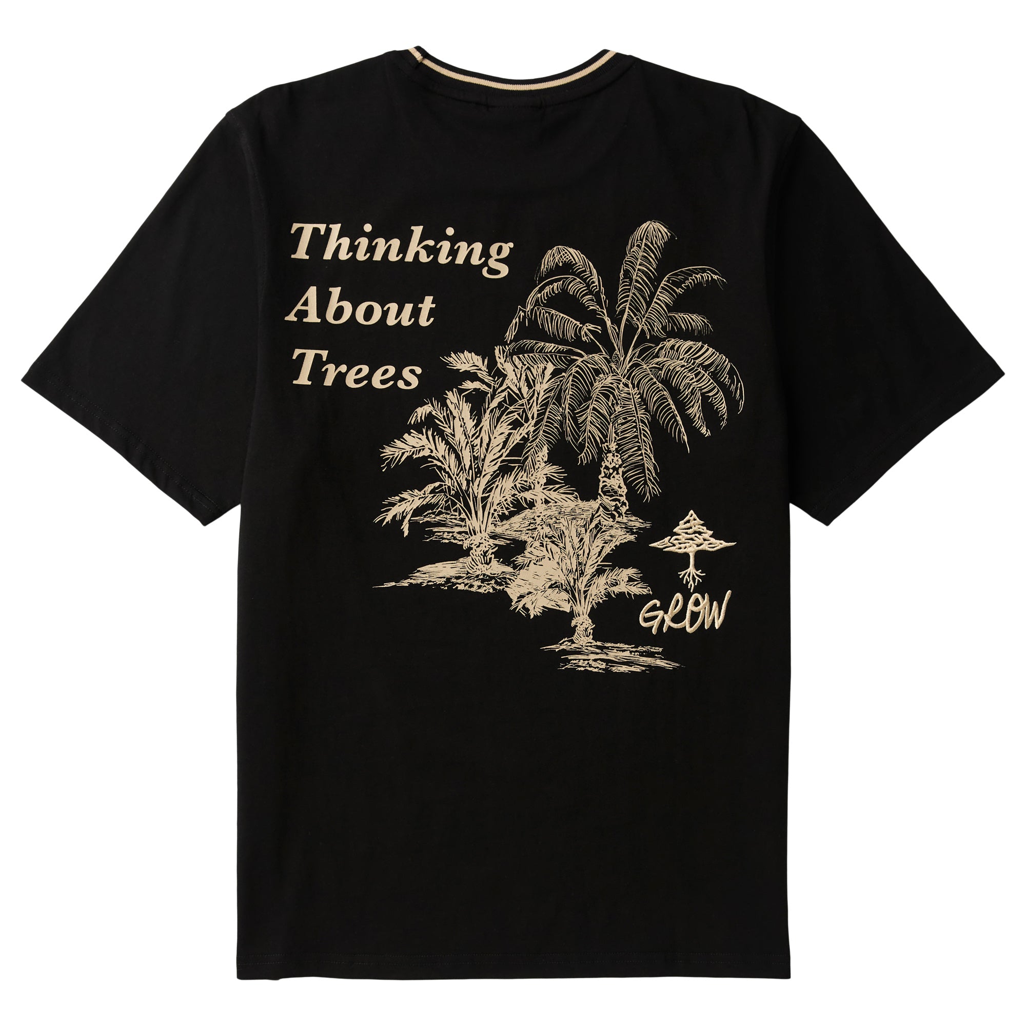 THINKING ABOUT TREES SS KNIT Black | LRG Clothing