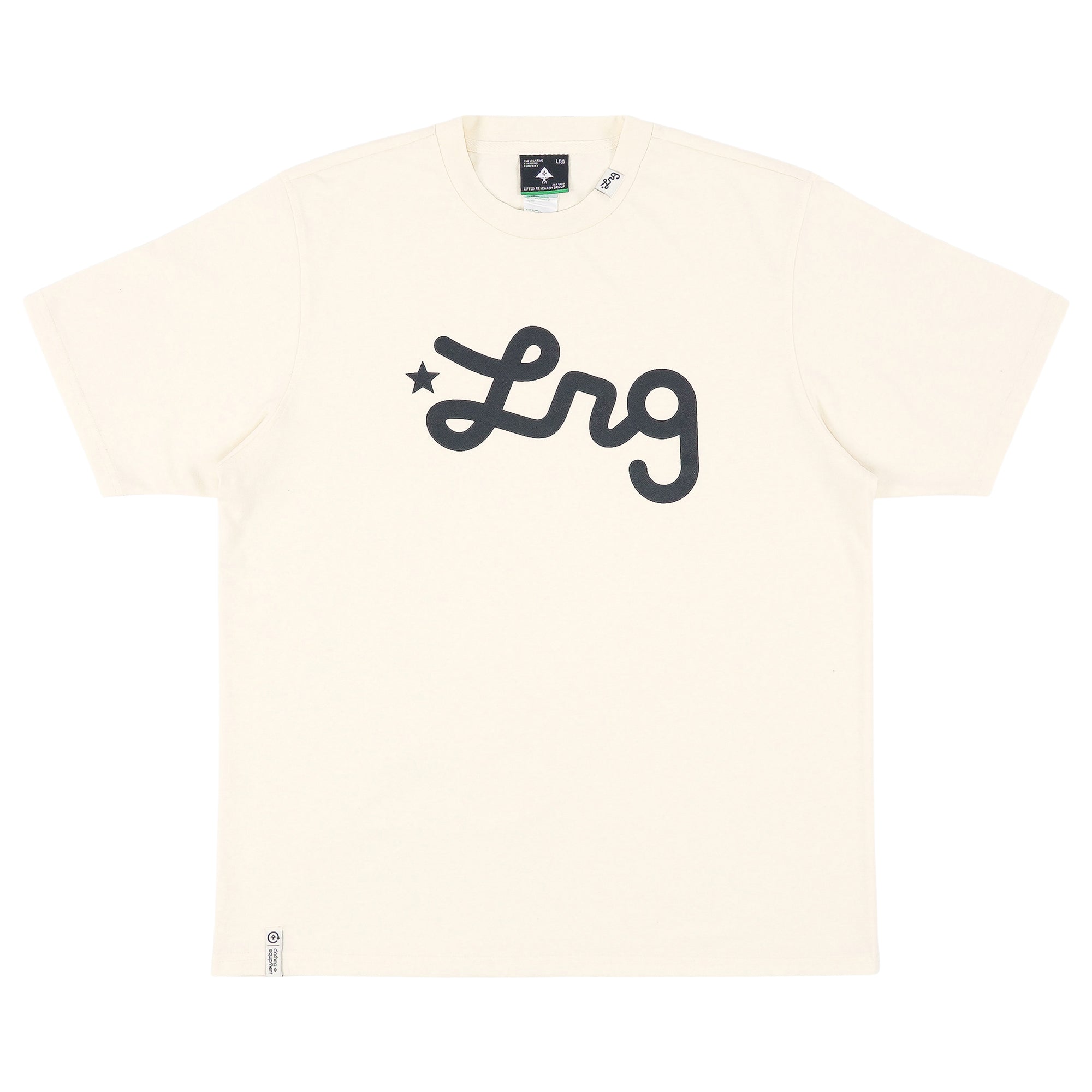 Lifted Script Tee HO25 Off White | LRG Clothing