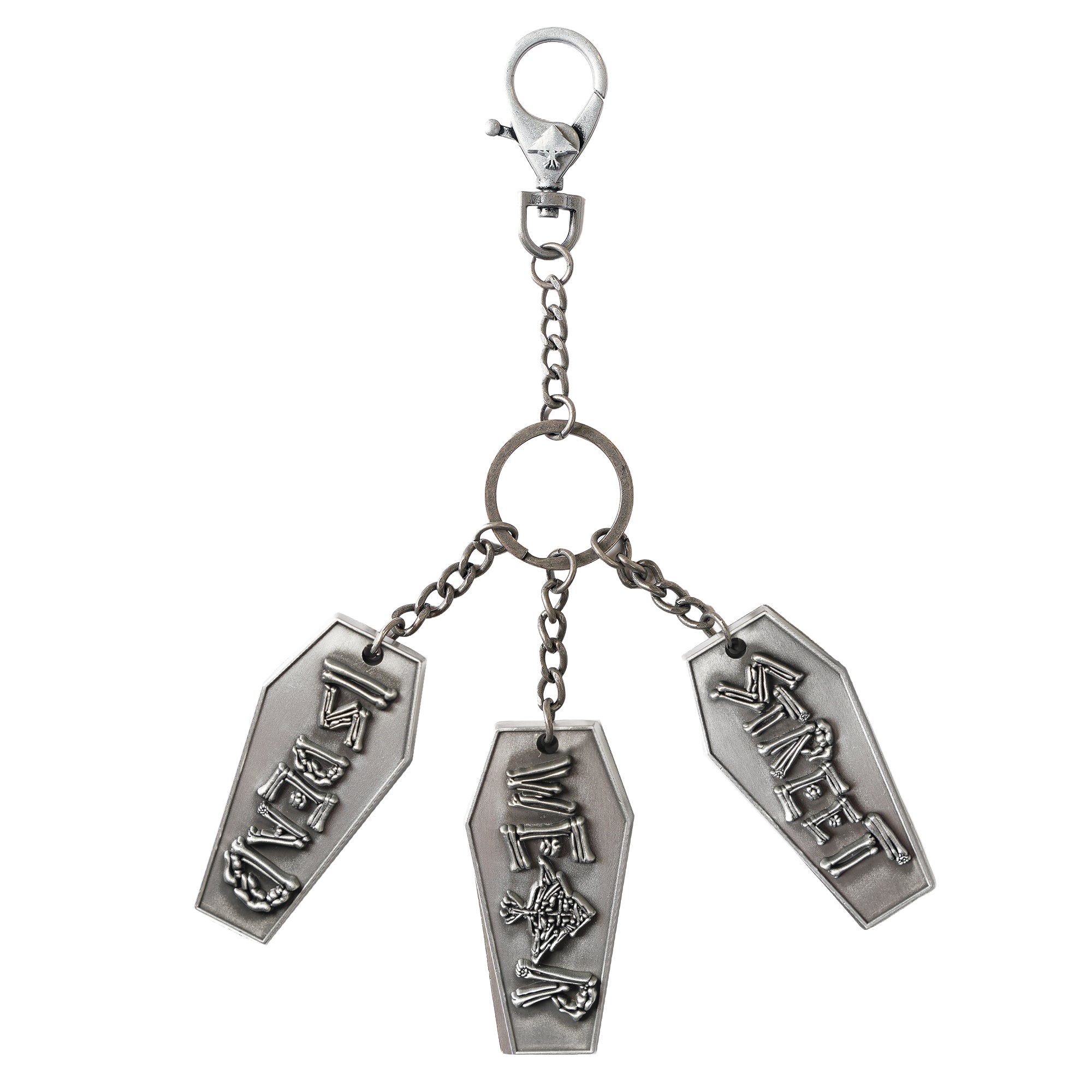 STREETWEAR TAGS KEY CHAIN Silver | LRG Clothing