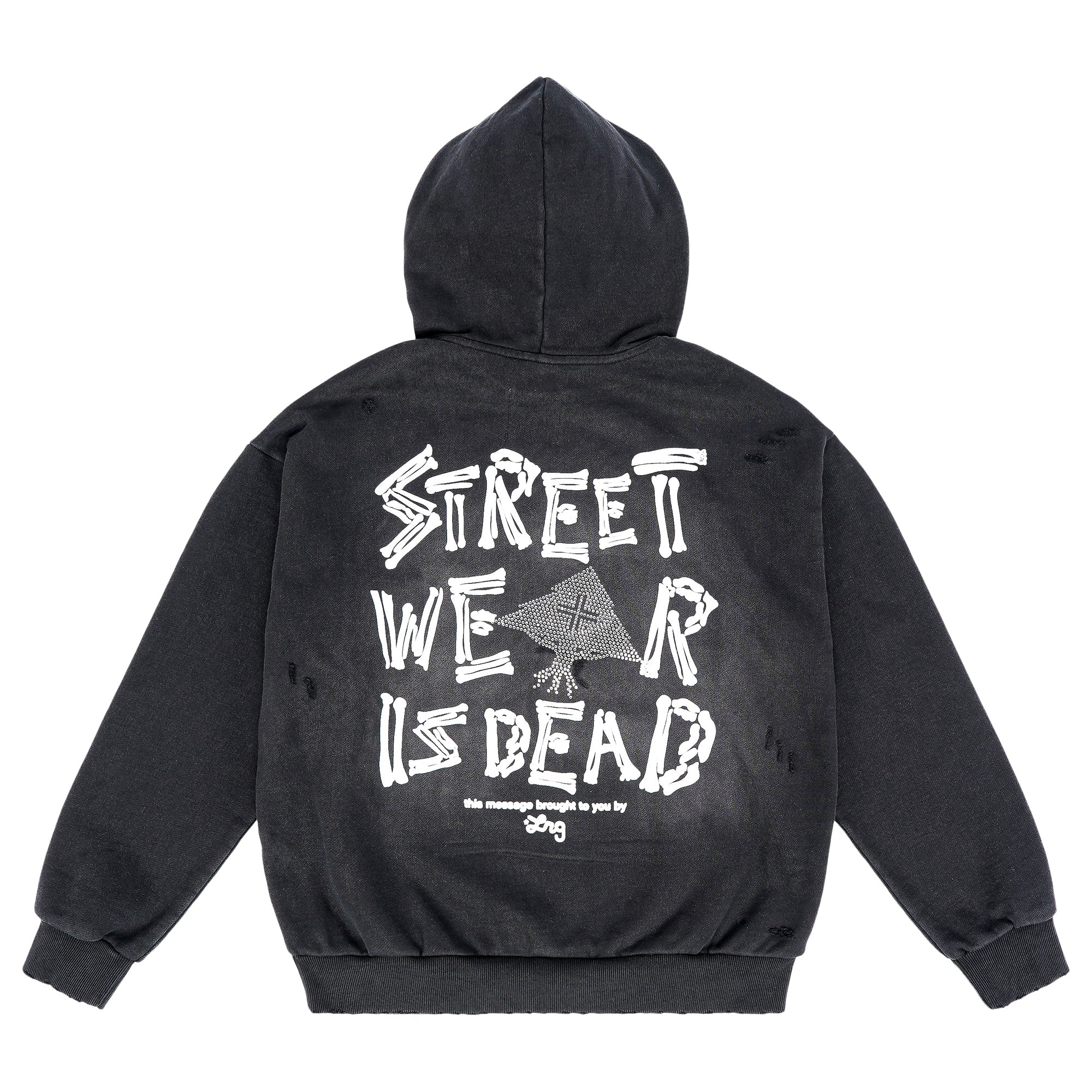 KG IS DEAD HOODIE XL ブラック LRG-COMPLEXCON-STREETWEAR-DEAD