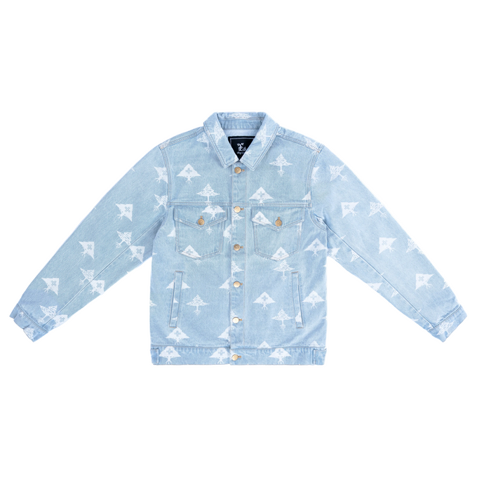 TWO TREE 4 SEVEN DENIM JACKET - DENIM BLUE