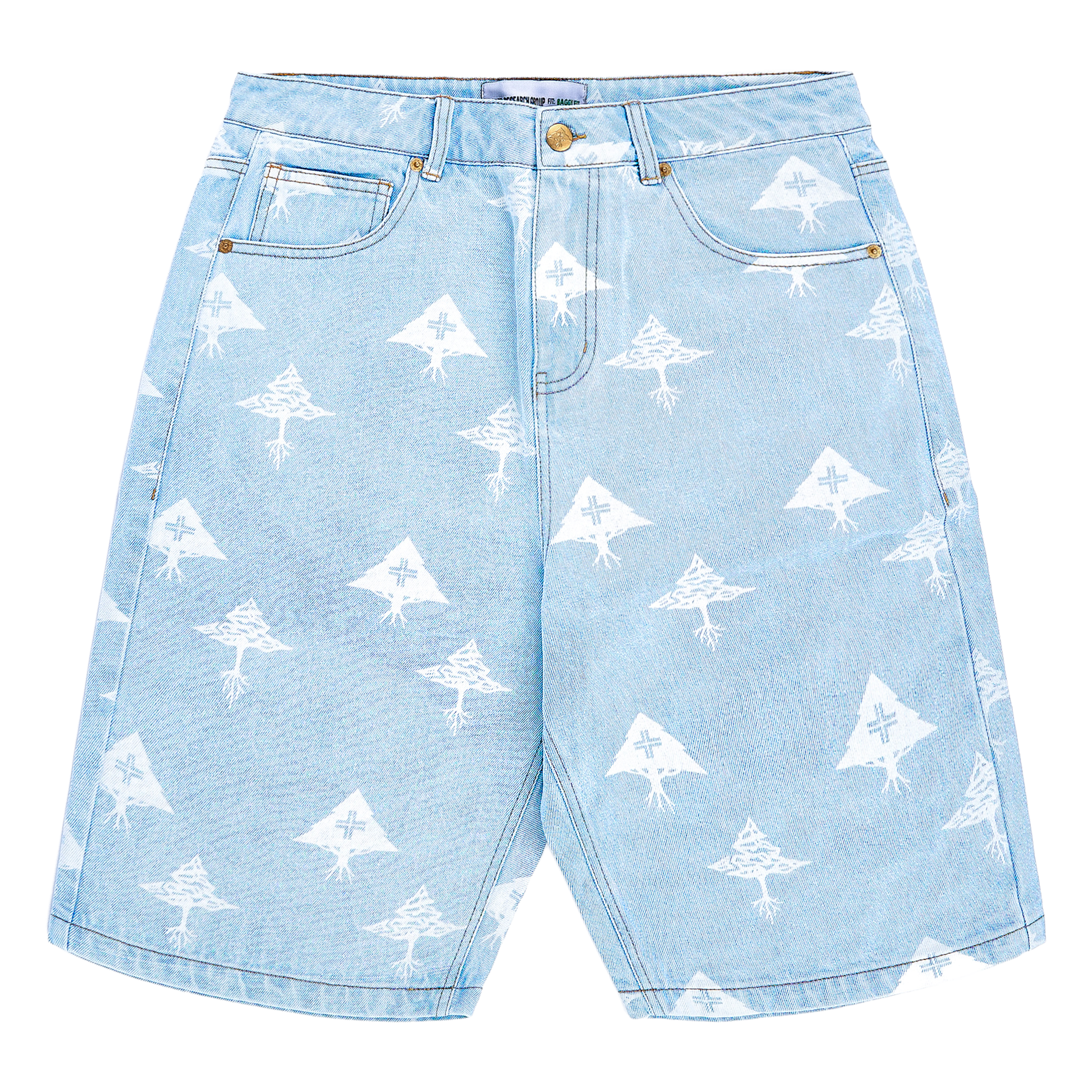 TWO TREE 4 SEVEN DENIM SHORT Denim Blue | LRG Clothing