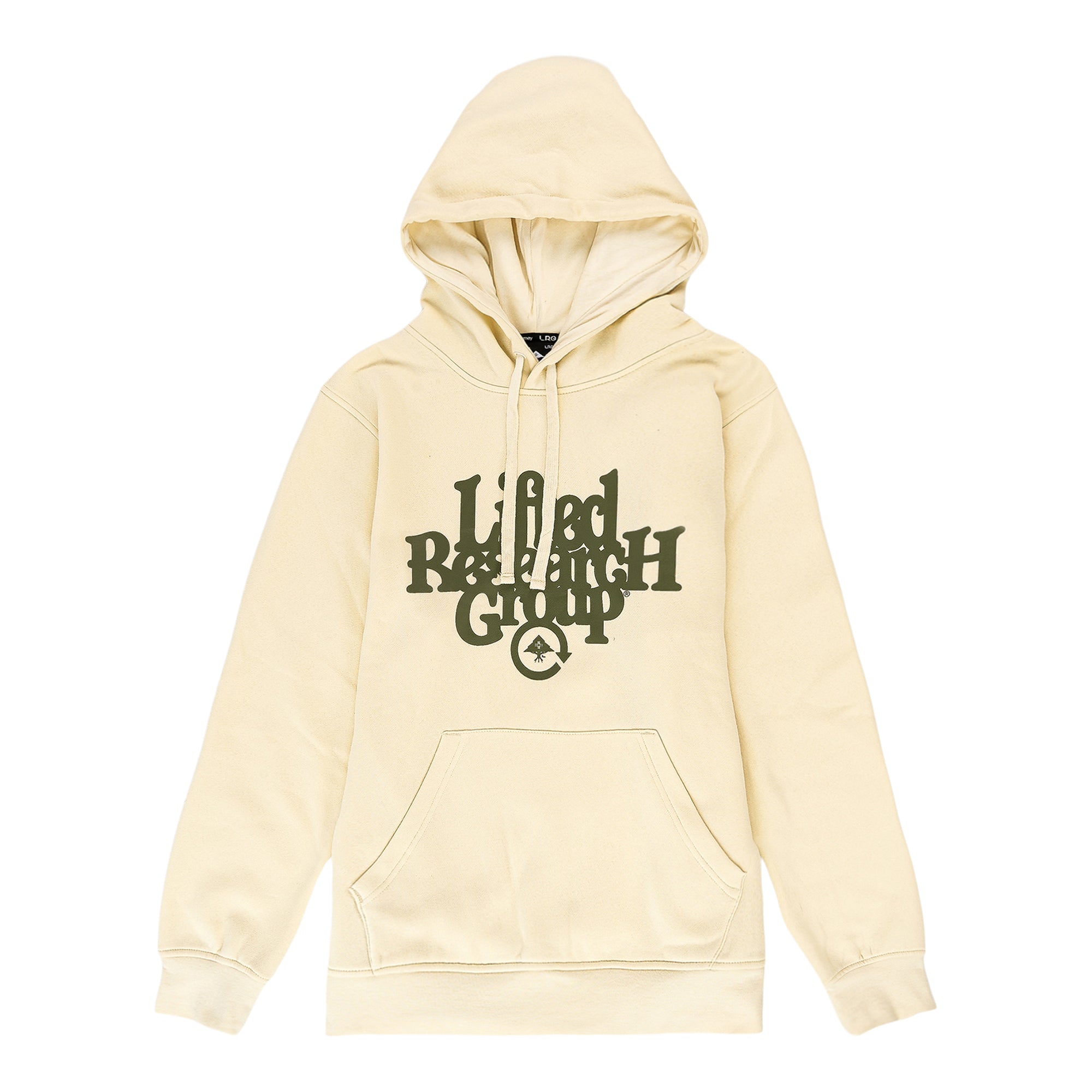 MANIFESTATION RESEARCH HOODIE CREAM LRG Clothing