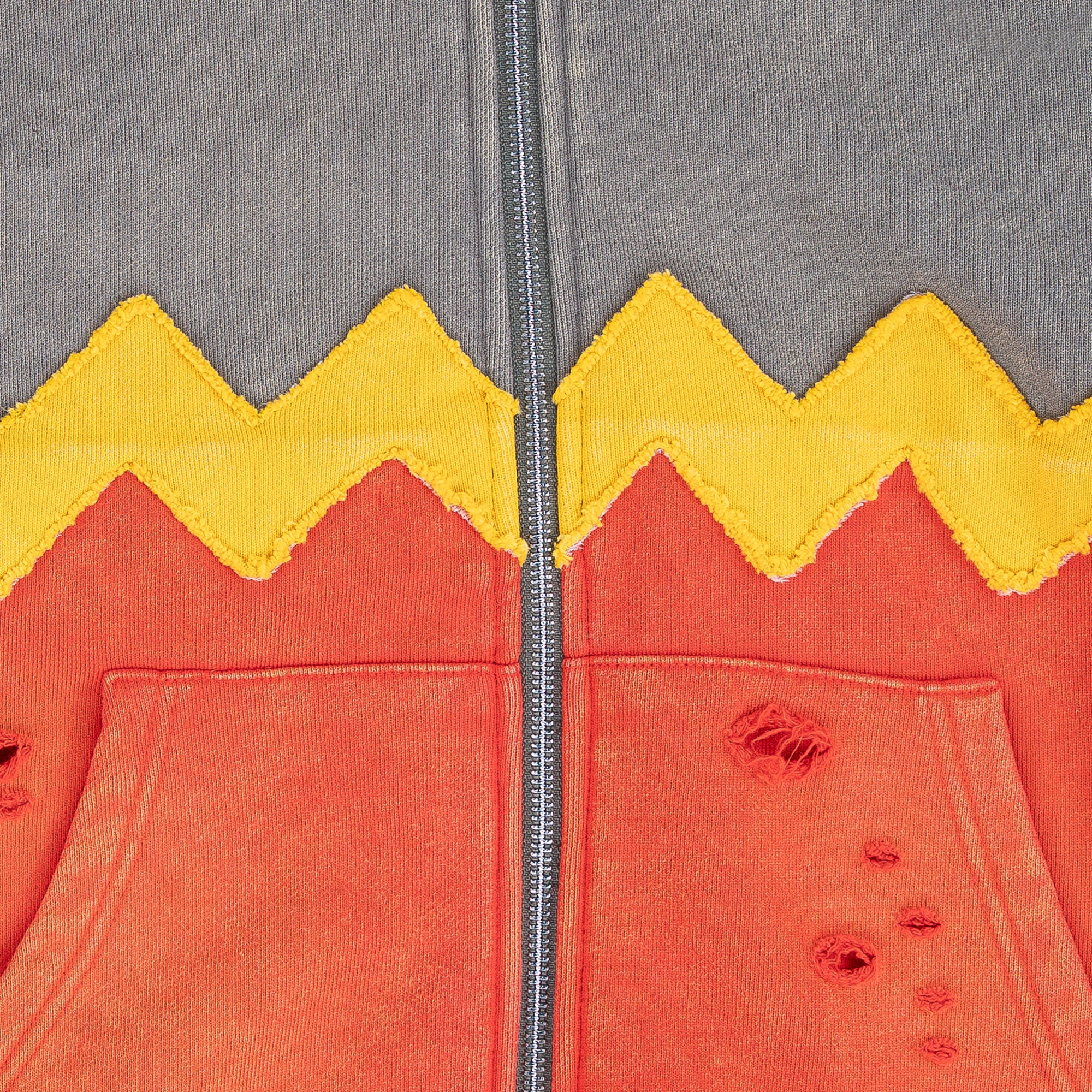 ZIG ZAG ZIP HOODIE MiltryGrn | LRG Clothing