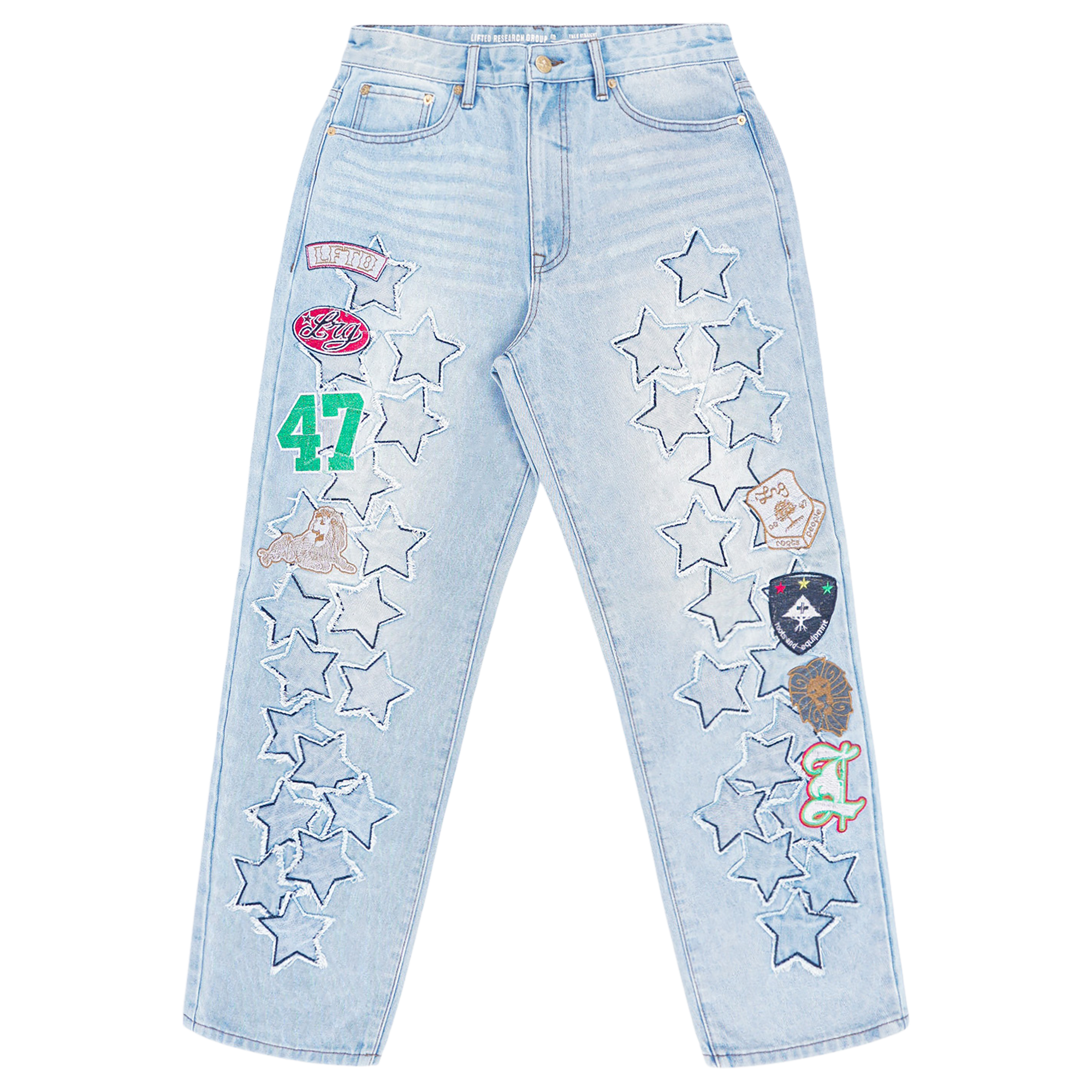 STAR POWER JEANS Light Indigo | LRG Clothing
