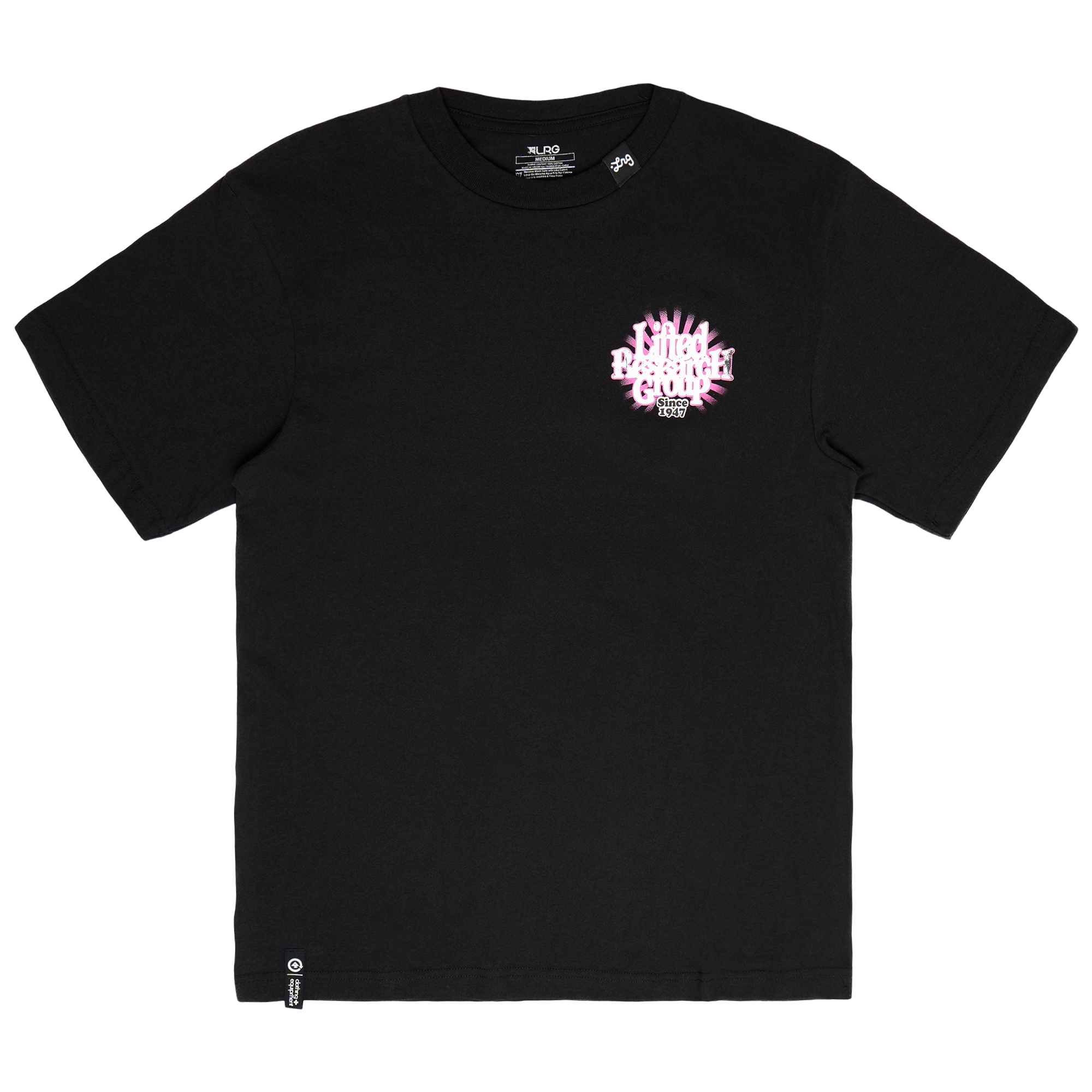 PINK ROOTS TEE Black | LRG Clothing