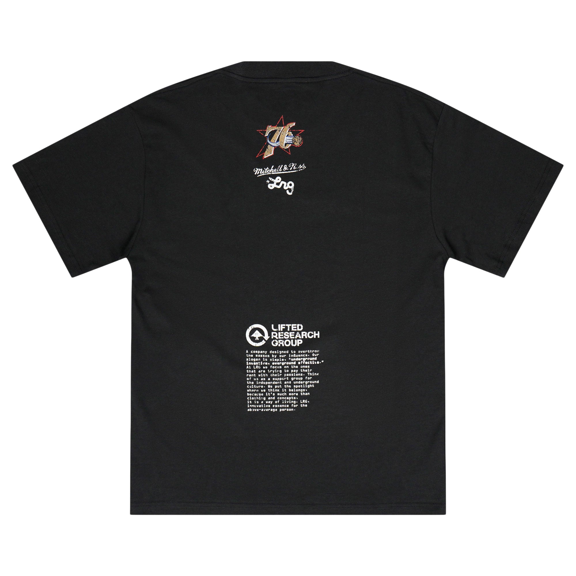 76ERS TEE - BLACK | LRG Clothing
