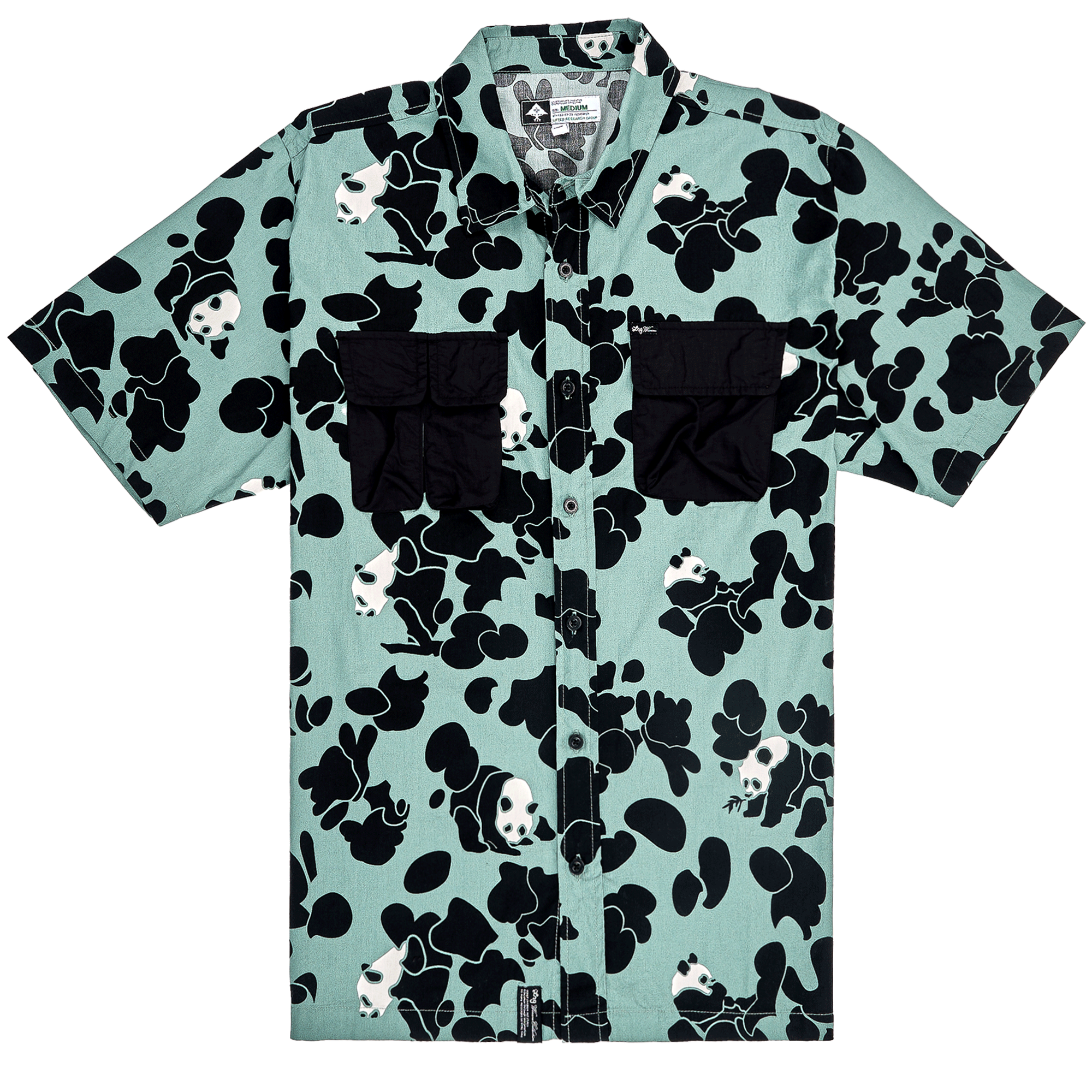 PANDA LEGACY SS WOVEN Sage | LRG Clothing