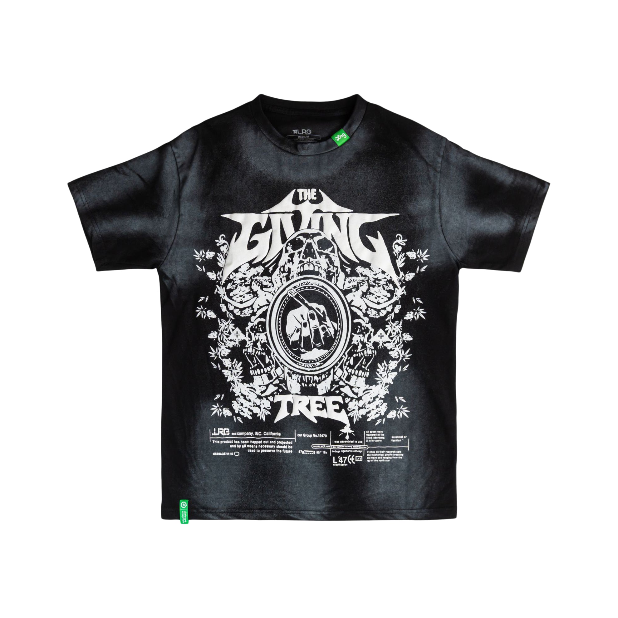PASS TEE SPRAY BLACK | LRG Clothing