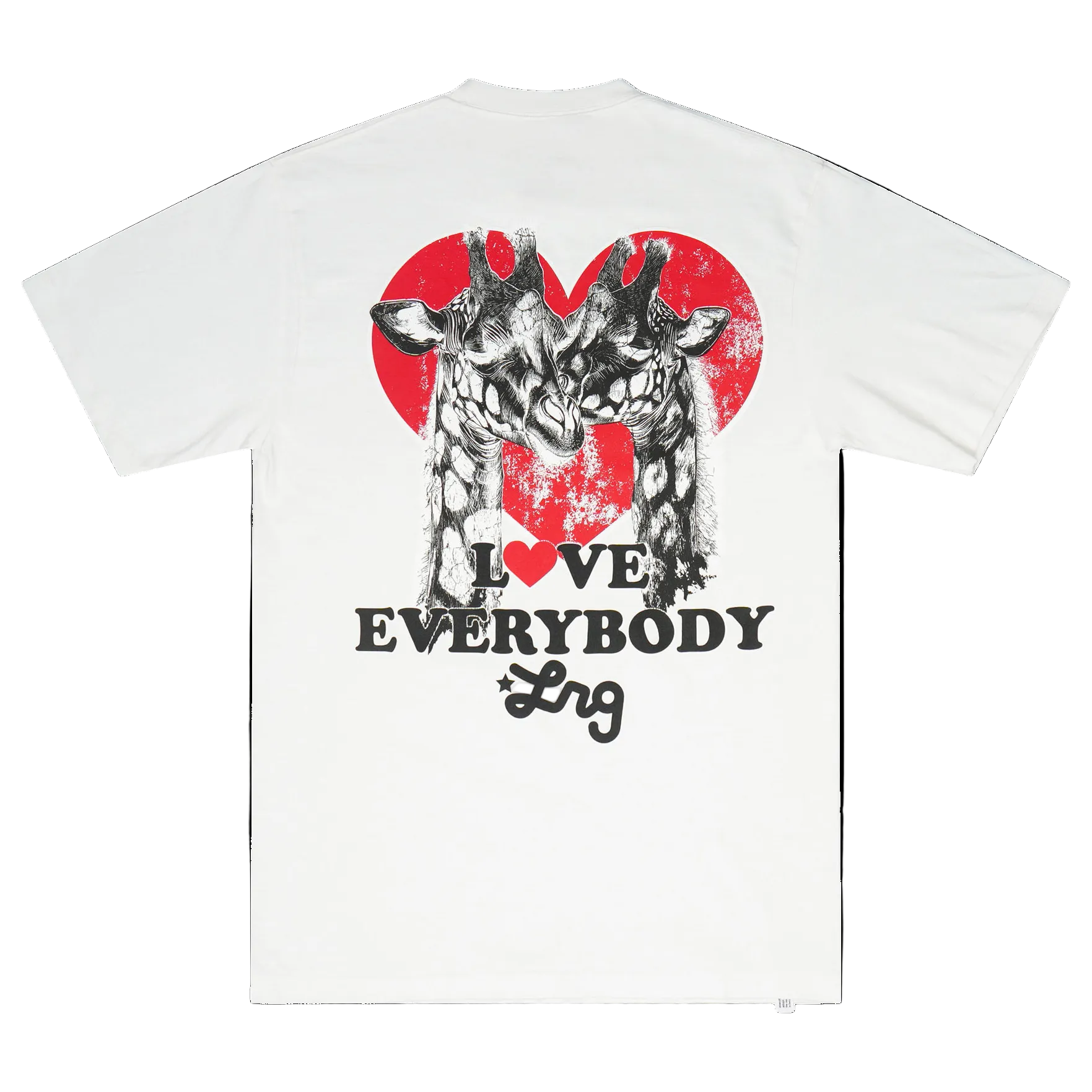 LOVE EVERYBODY TEE White | LRG Clothing