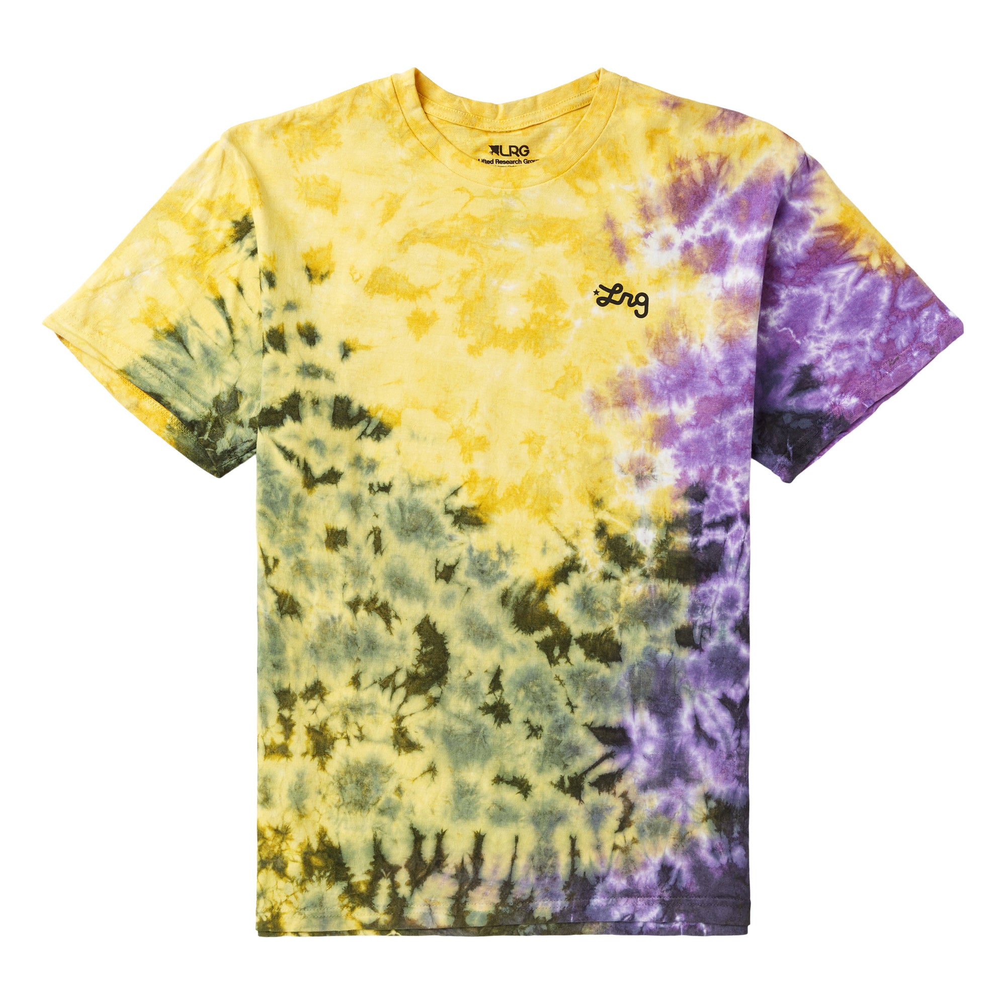 4700 SCRIPT TIE DYE TEE BLACK DYNAMITE TIE DYE | LRG Clothing