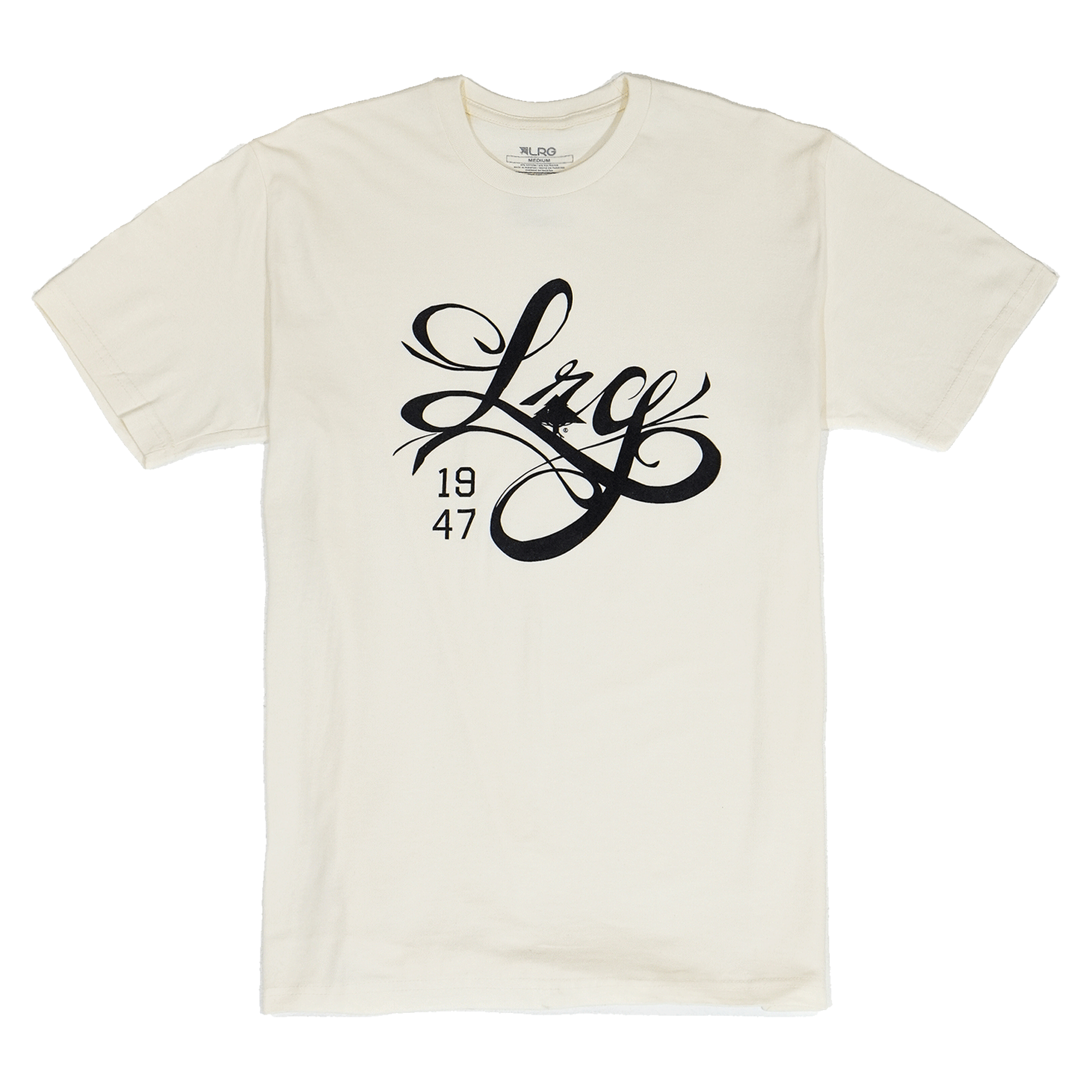 4700 ON TO THE NEXT SCRIPT TEE Cream | LRG Clothing