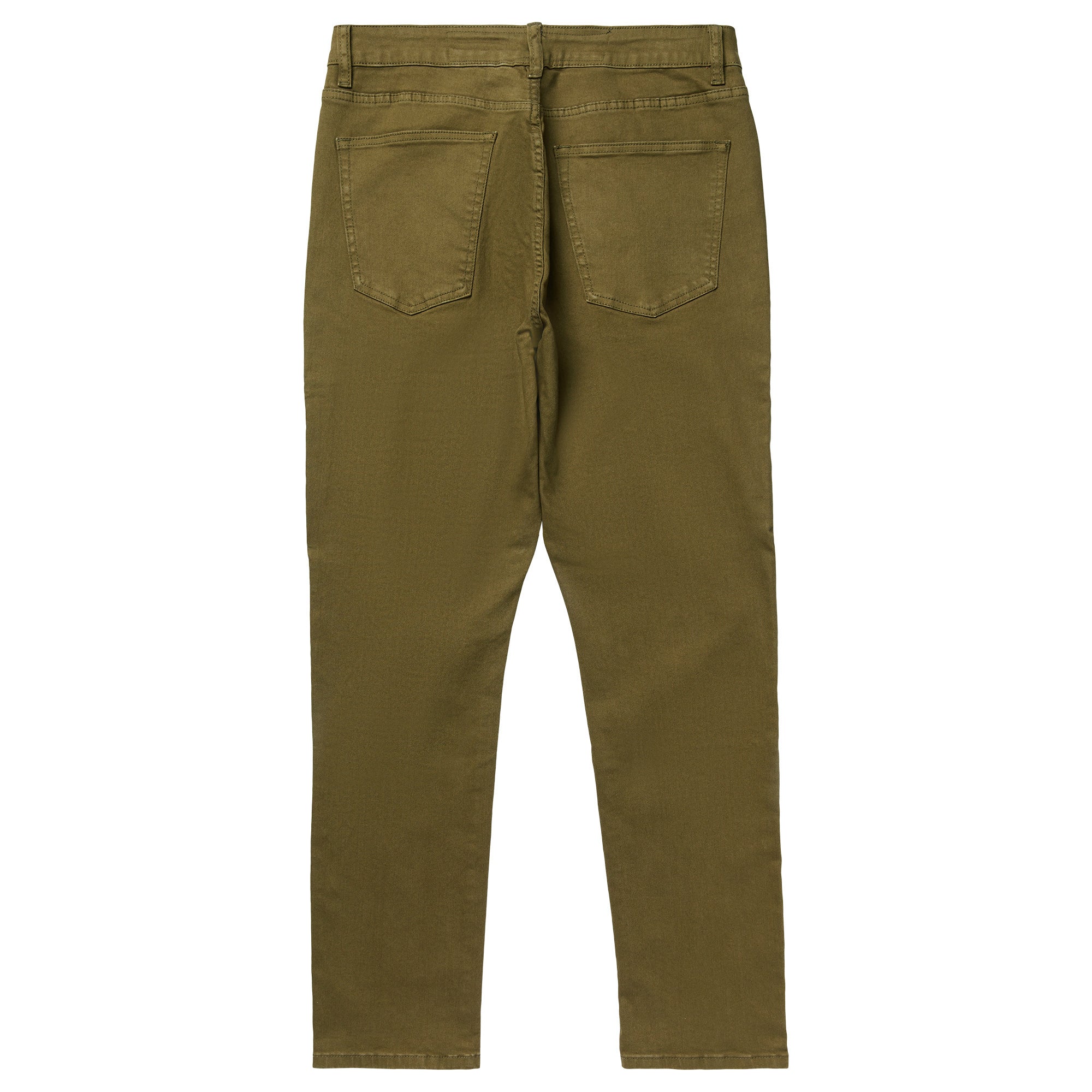 Buy Women Olive Twill Straight Pants Online At Best Price 
