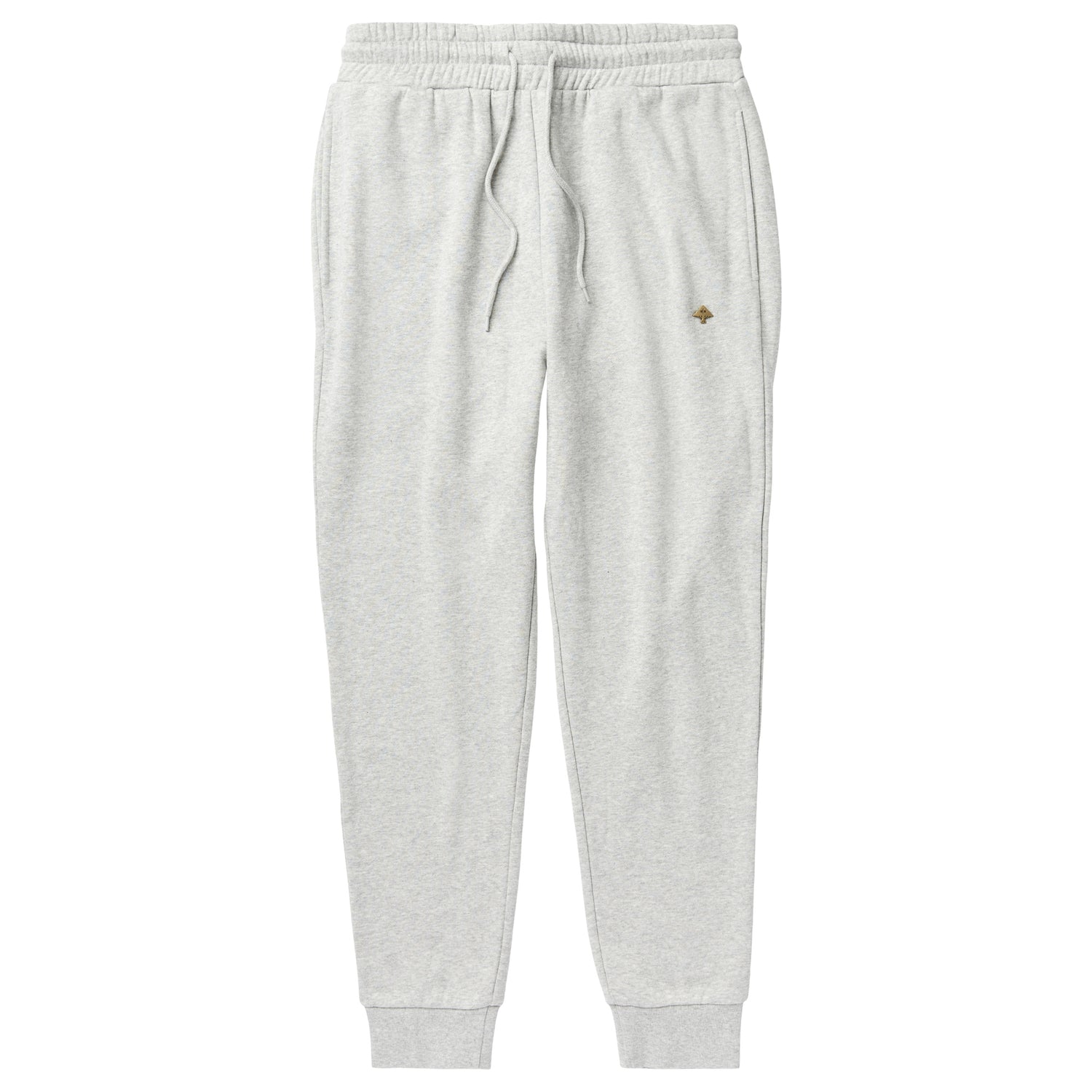 NOTHING BUT GOLD JOGGER SWEATPANTS - GREY HEATHER