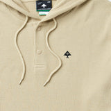 SYCAMORE THERMAL HOODED HENLEY - TAN