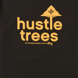HUSTLE TREES TEE - BLACK