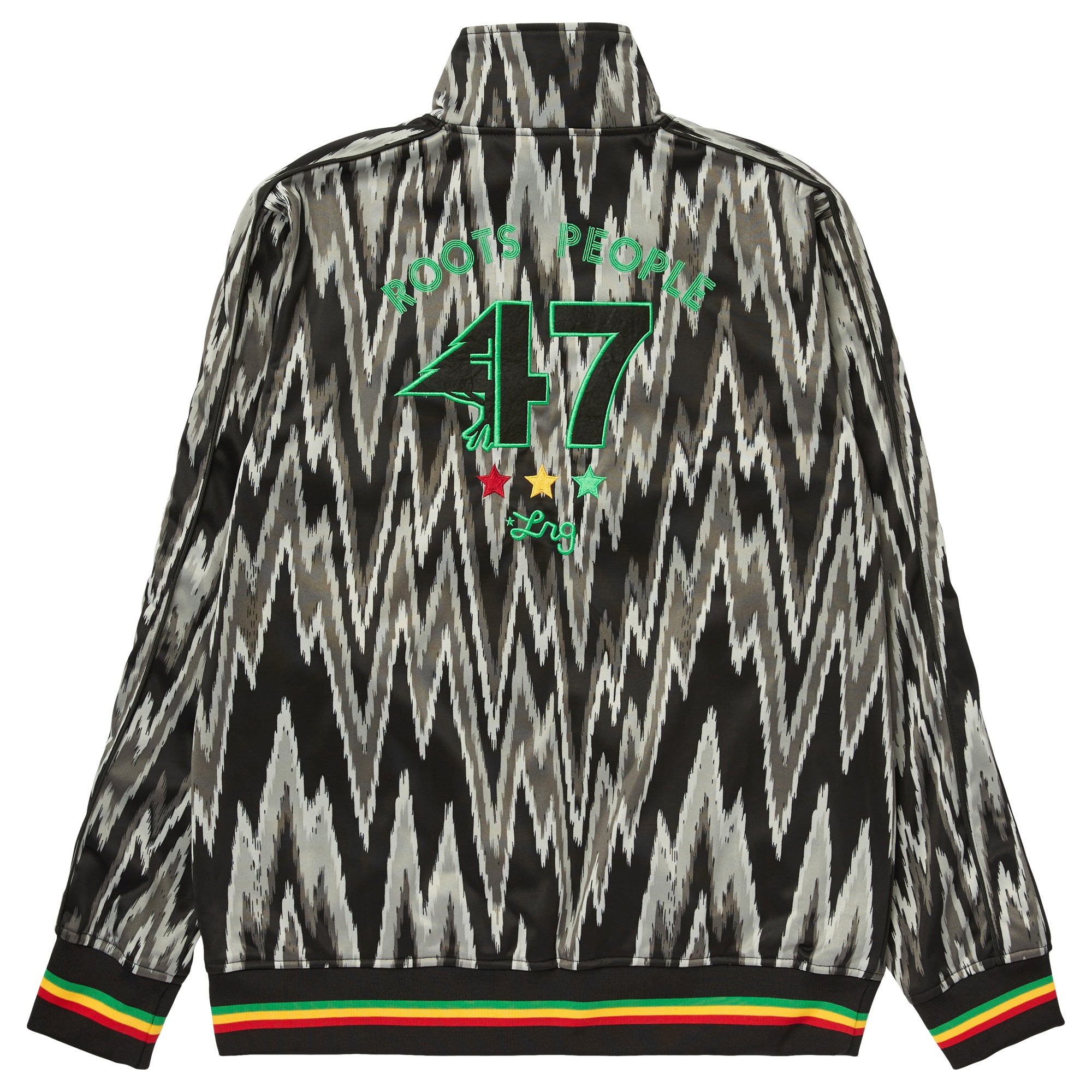 LRG WILDLIFE ROOTS TRACK JACKET BLACK | LRG Clothing