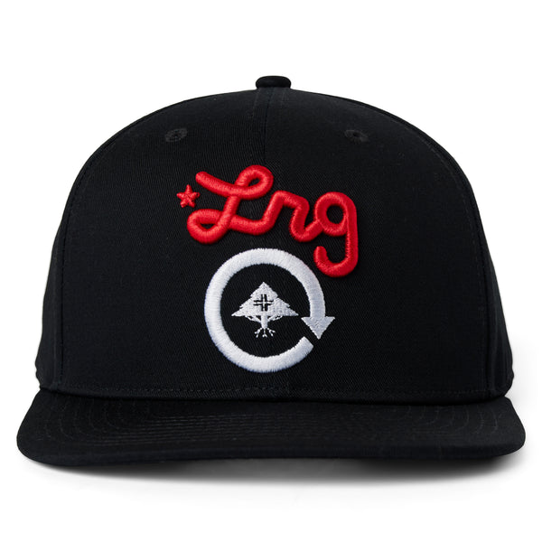 CYCLE LRG SNAPBACK HAT - BLACK