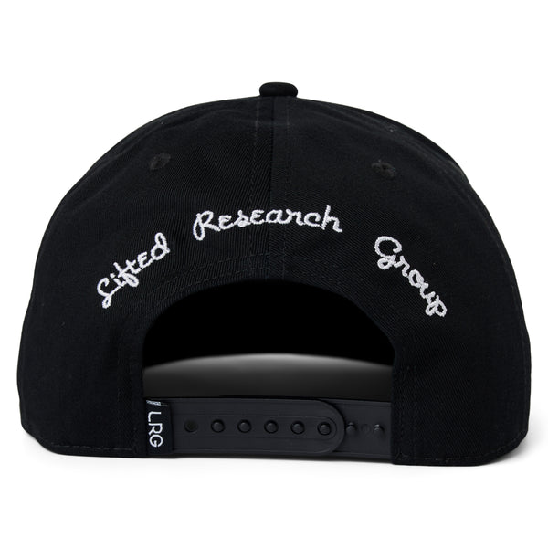 CYCLE LRG SNAPBACK HAT - BLACK