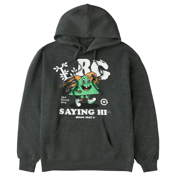 4700 STAYING HIGH HOODIE - CHARCOAL HEATHER