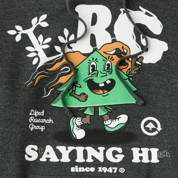 4700 STAYING HIGH HOODIE - CHARCOAL HEATHER