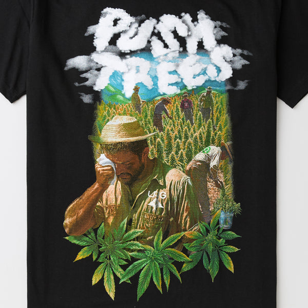 PUSH TREES FARM TEE - BLACK