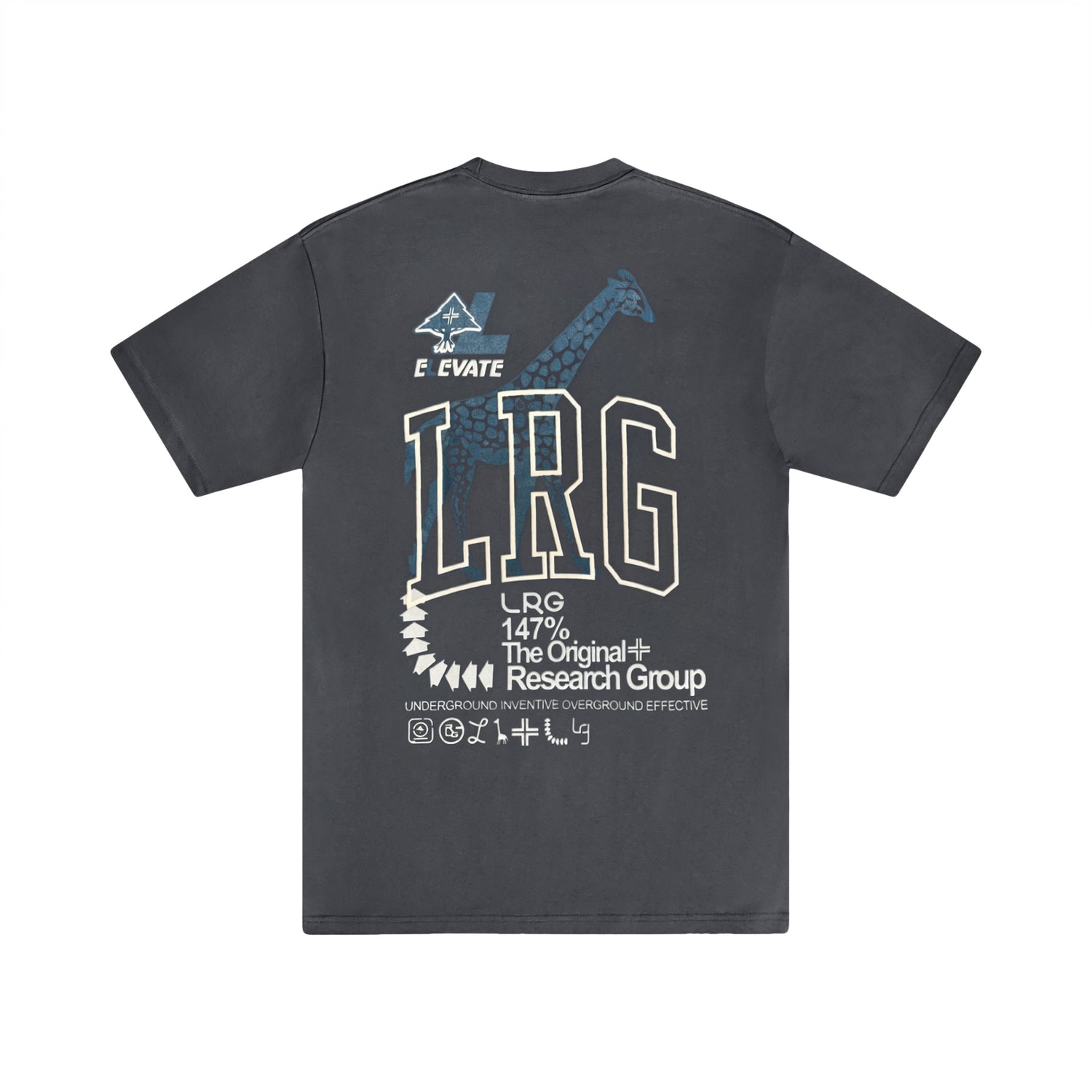 OG OVERGROUND ELEVATION TEE - CHARCOAL