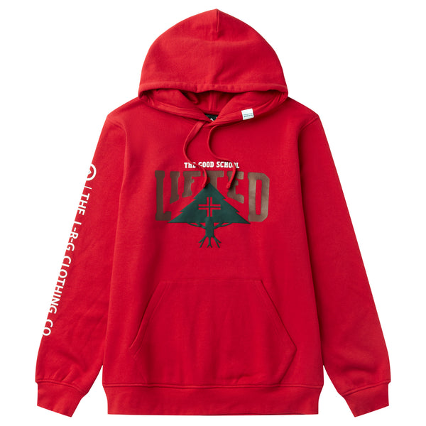 GOOD SCHOOL PULLOVER HOODIE - RED