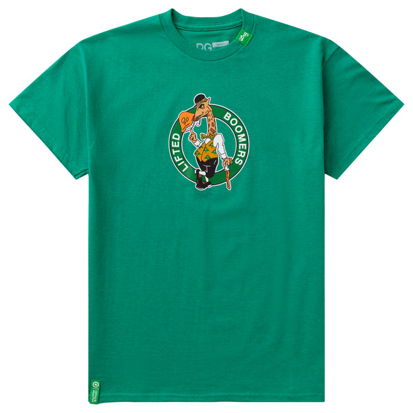 LIFTED BOOMERS TEE - KELLY GREEN