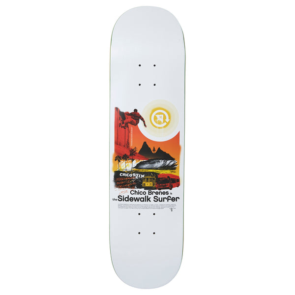 CHICO STIX X LRG SIDEWALK SURFER POPSICLE SKATEBOARD DECK - MULTI
