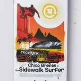 CHICO STIX X LRG SIDEWALK SURFER POPSICLE SKATEBOARD DECK - MULTI