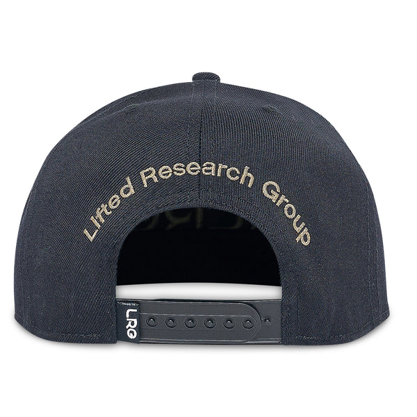 LRG EFFECTIVE SNAP BACK HAT - BLACK