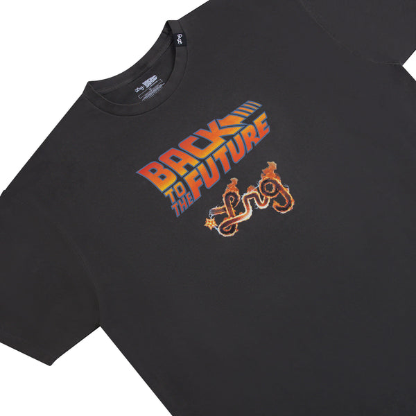 88 MILES PER HOUR TEE - PIGMENT DYED BLACK