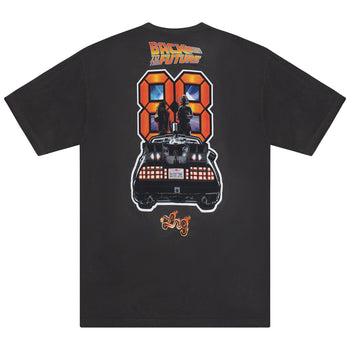 88 MILES PER HOUR TEE - PIGMENT DYED BLACK