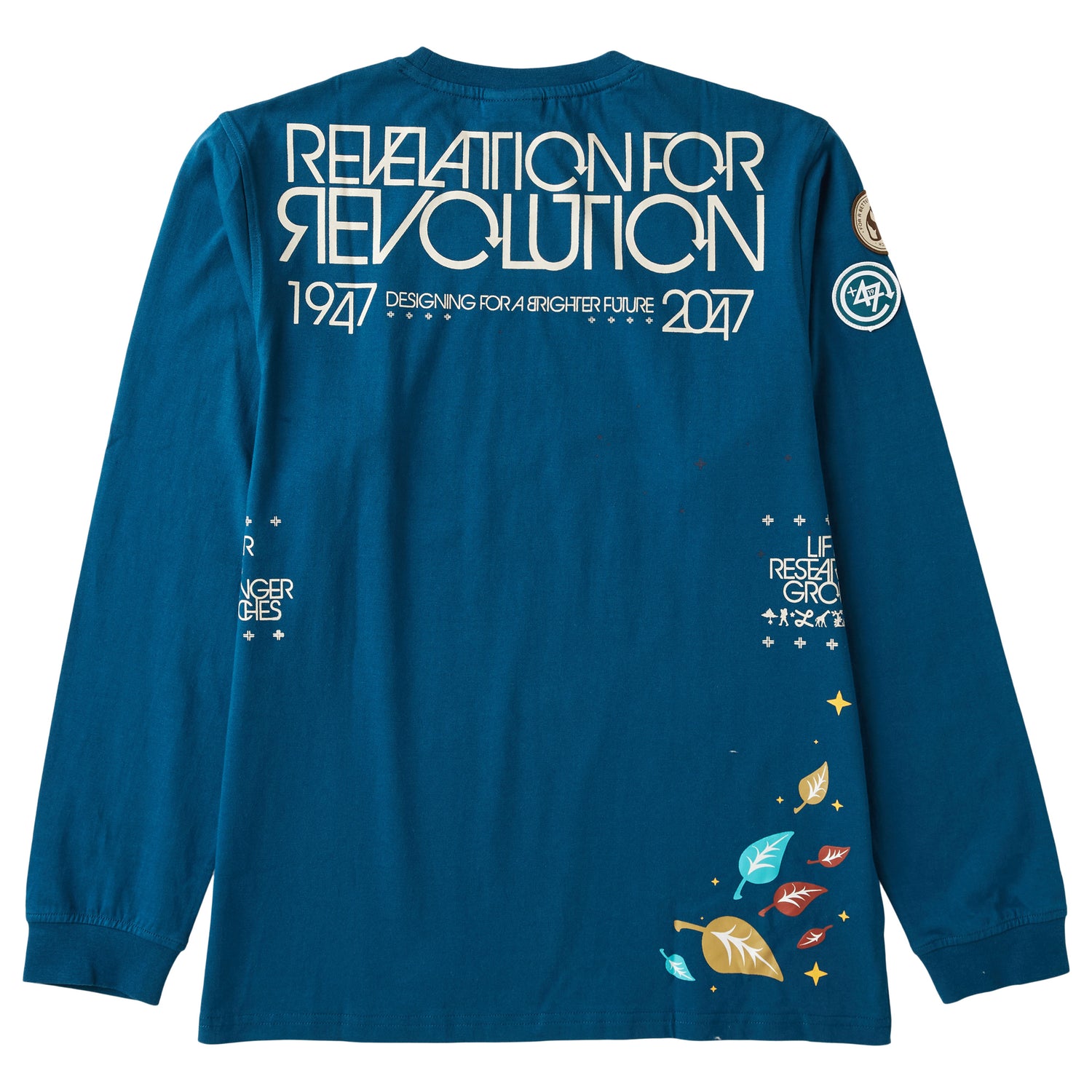 REVELATION LONG SLEEVE KNIT - NAVY