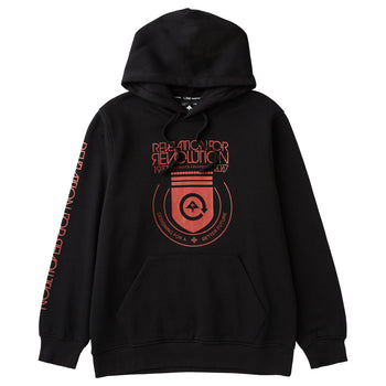 REVOLUTIONARY PULLOVER HOODIE - BLACK