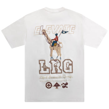ELEVATE VARSITY TEE - WHITE