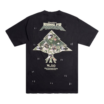 BIG NATURES PEACE TEE - DISTRESSED BLACK