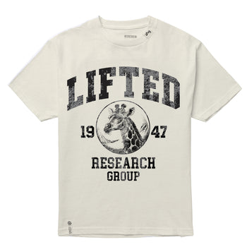 LRG UNIVERSITY TEE - OFF WHITE