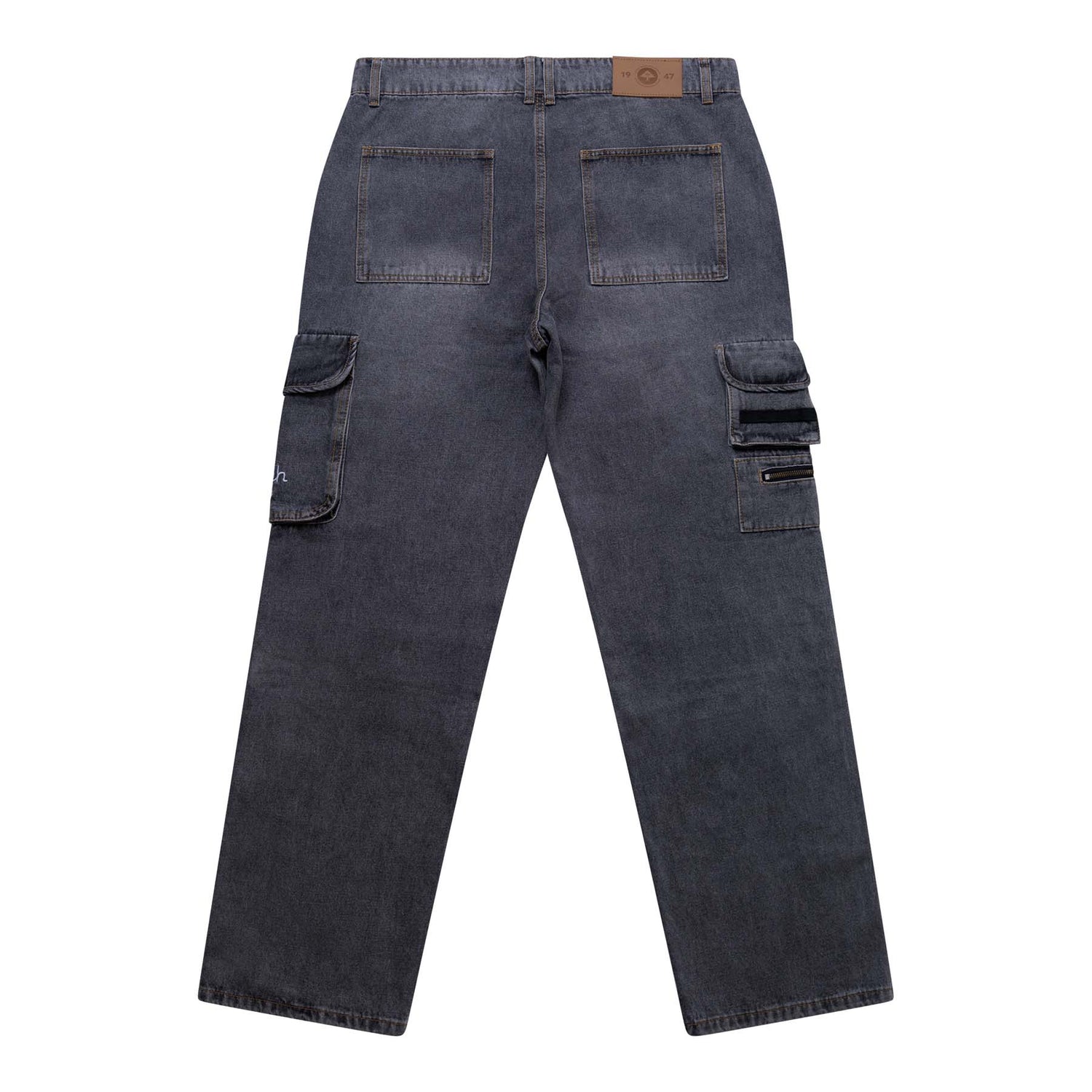 CREATIVE LIFE DENIM CARGO - GREY WASH
