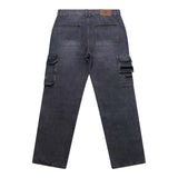 CREATIVE LIFE DENIM CARGO - GREY WASH