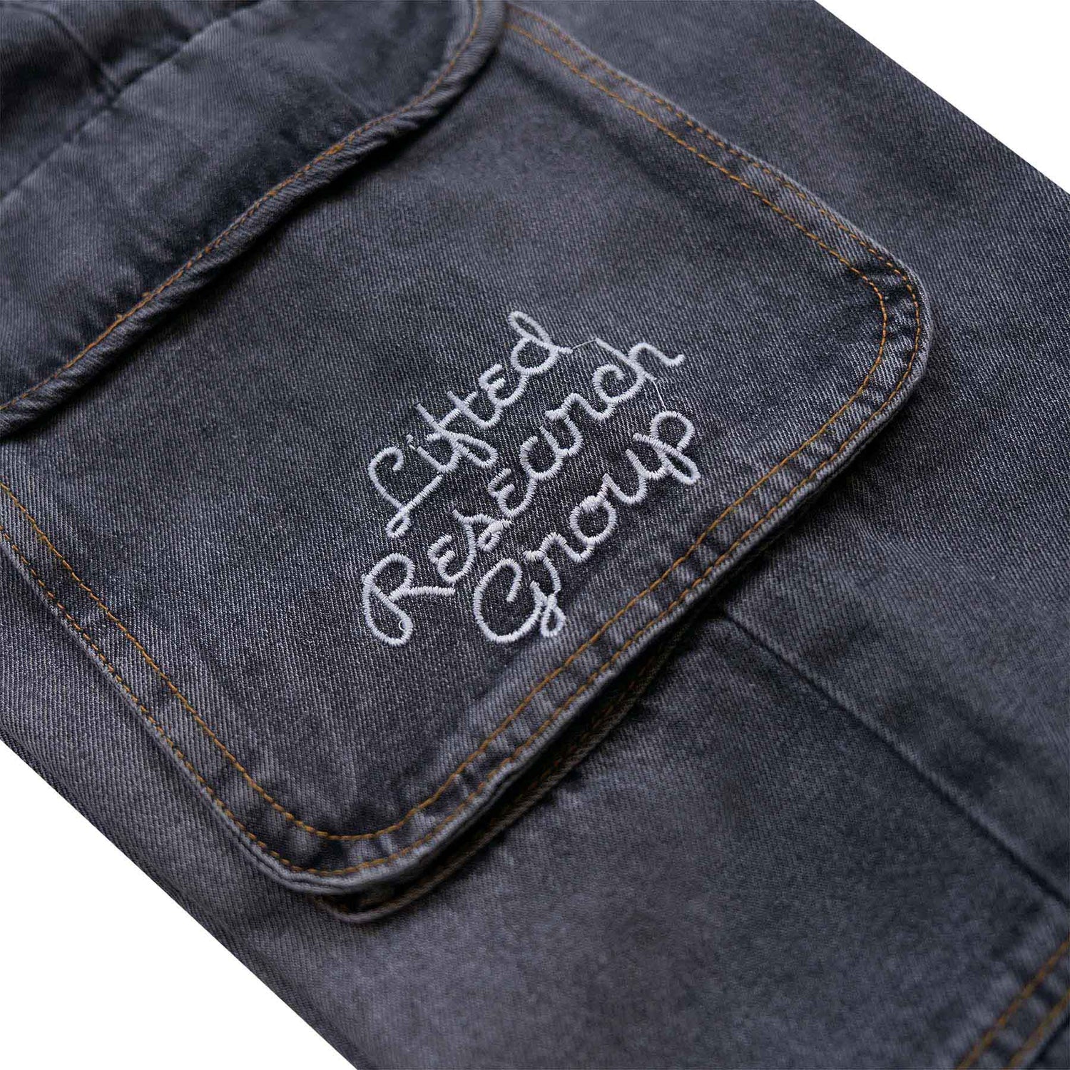 CREATIVE LIFE DENIM CARGO - GREY WASH