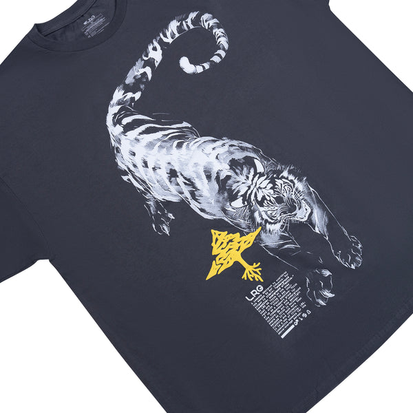 TIGER STYLE TEE - CHARCOAL